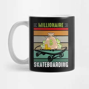 Millionaire Skateboarding Mug